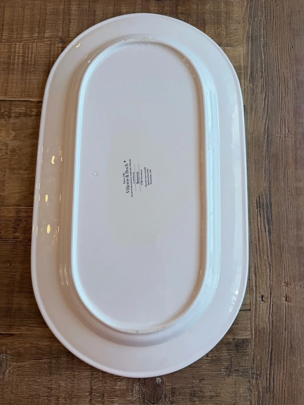 Villeroy & Boch Botanica CHELIDONIUM Oval Serving Platter 17 5/8